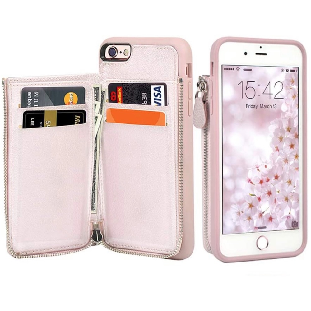 NWOT iPhone 6/6s Wallet Case by LAMEEKU